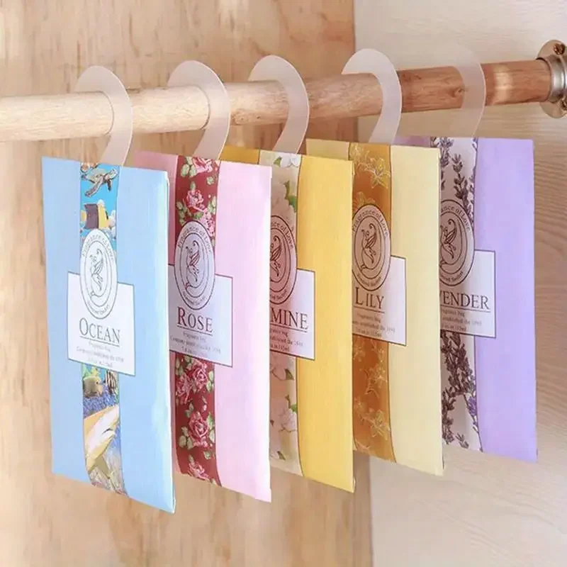 Home Fragrance Sachet - 5/6pcs Geur Wierook Opknoping Decor Garderobe