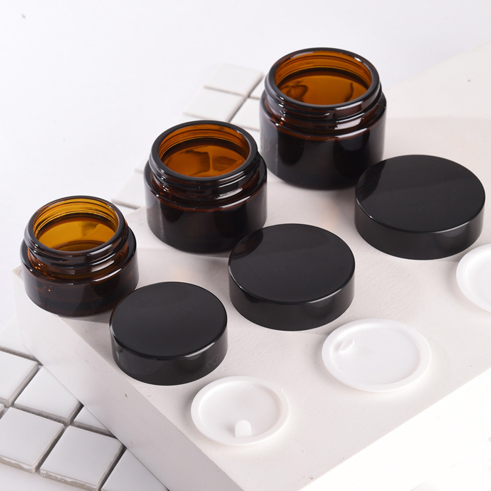 Amber Jar Candle - 100 ml & 250 ml bruin