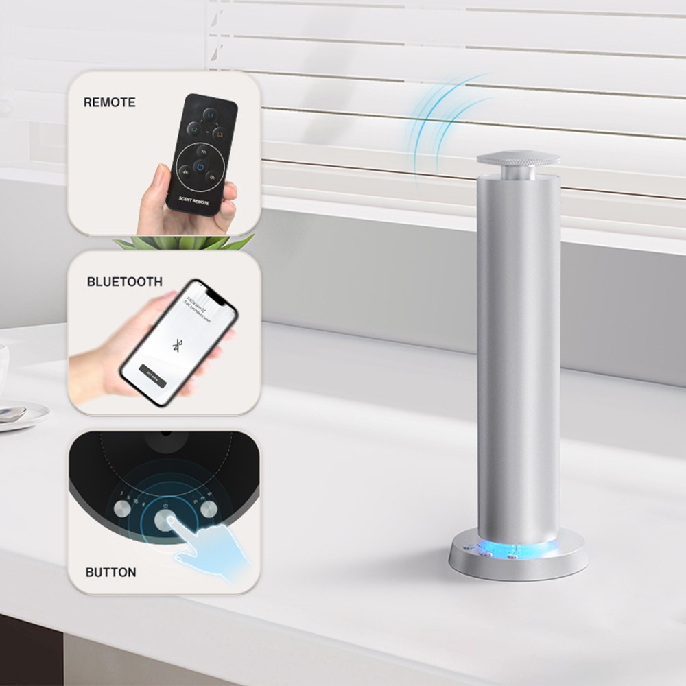 Home Fragrance Potpourri - Huisparfum Bluetooth Aroma Diffuser Batterij Metaal