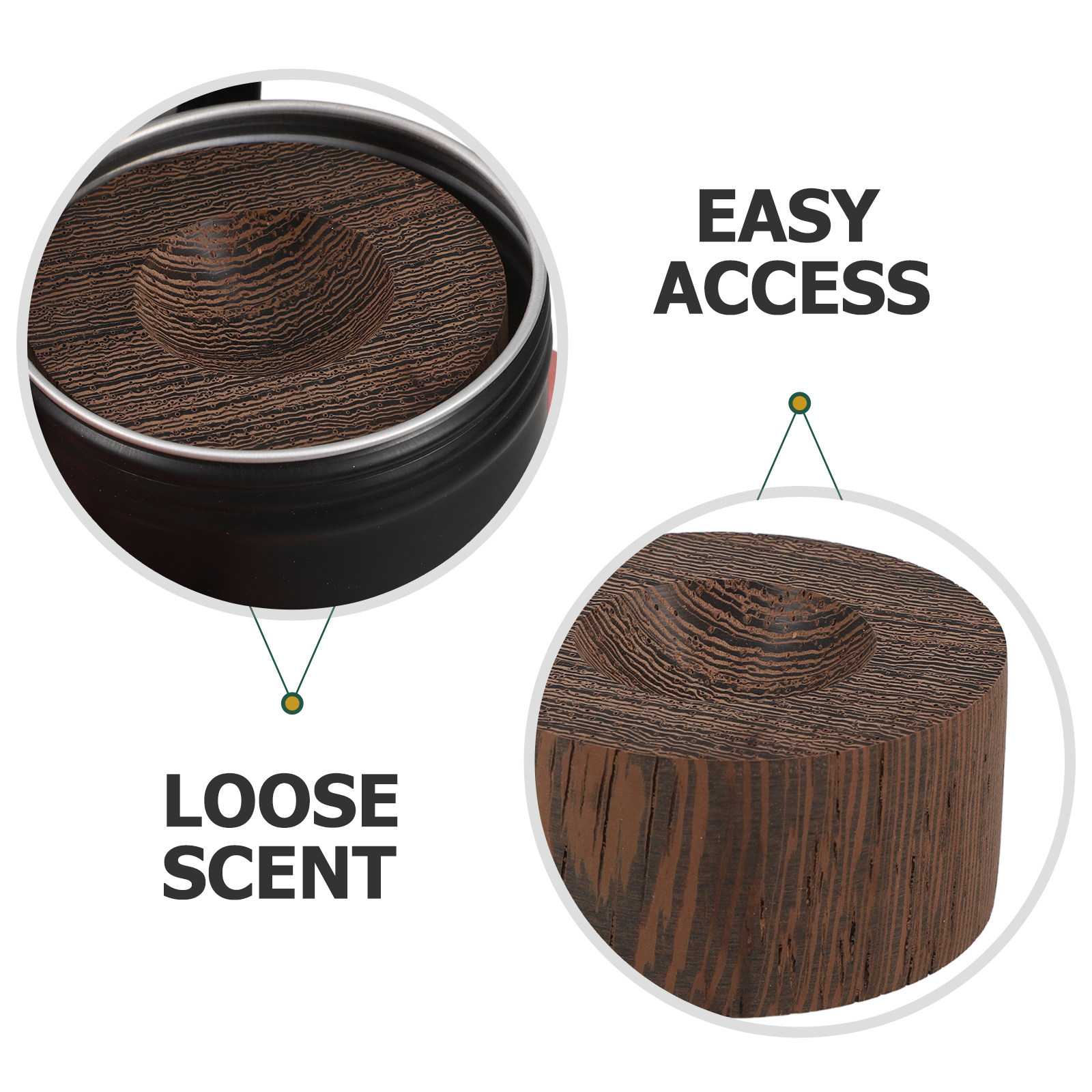 Kleine houten etherische olie  - Home Fragrance Leather Diffuser recensie en prijs