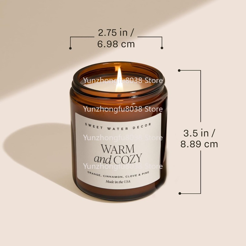Warme kruiden- en citrusgeur v - Amber Jar Candle recensie en prijs