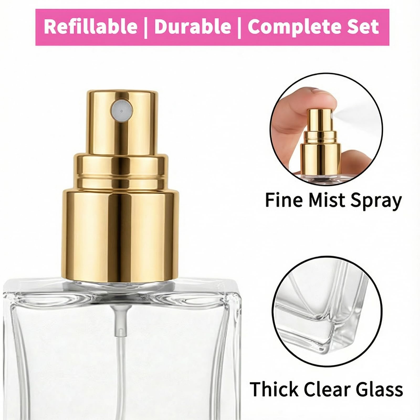 Hoge kwaliteit 30 15ml glazen  - Room Spray Bottle recensie en prijs