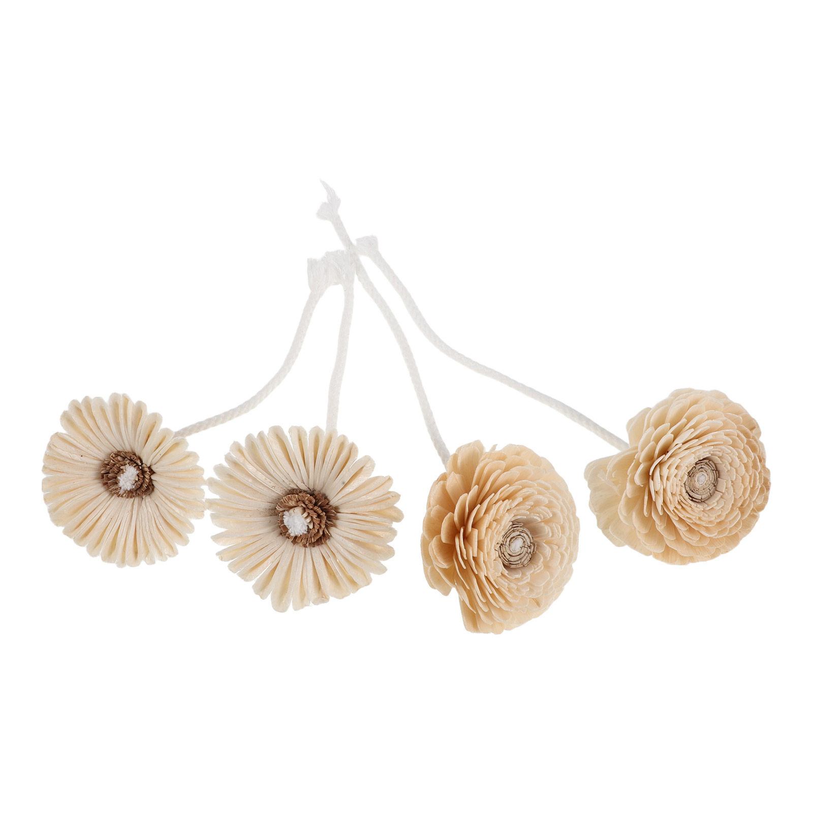 4 stuks bloemvormige diffusers - Home Fragrance Leather Diffuser recensie en prijs