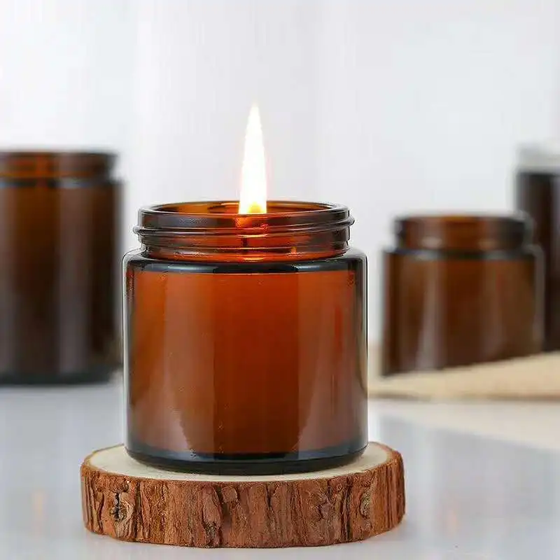 6 st 100/250 ml Amber Glazen K - Amber Jar Candle recensie en prijs