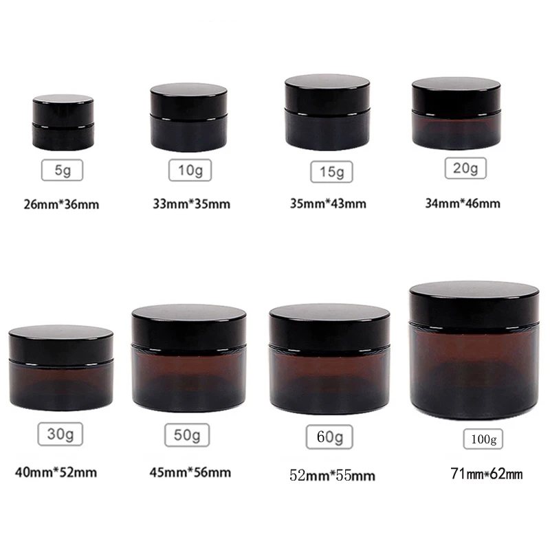 5 stuks 5g-100g amberkleurige  - Amber Jar Candle recensie en prijs