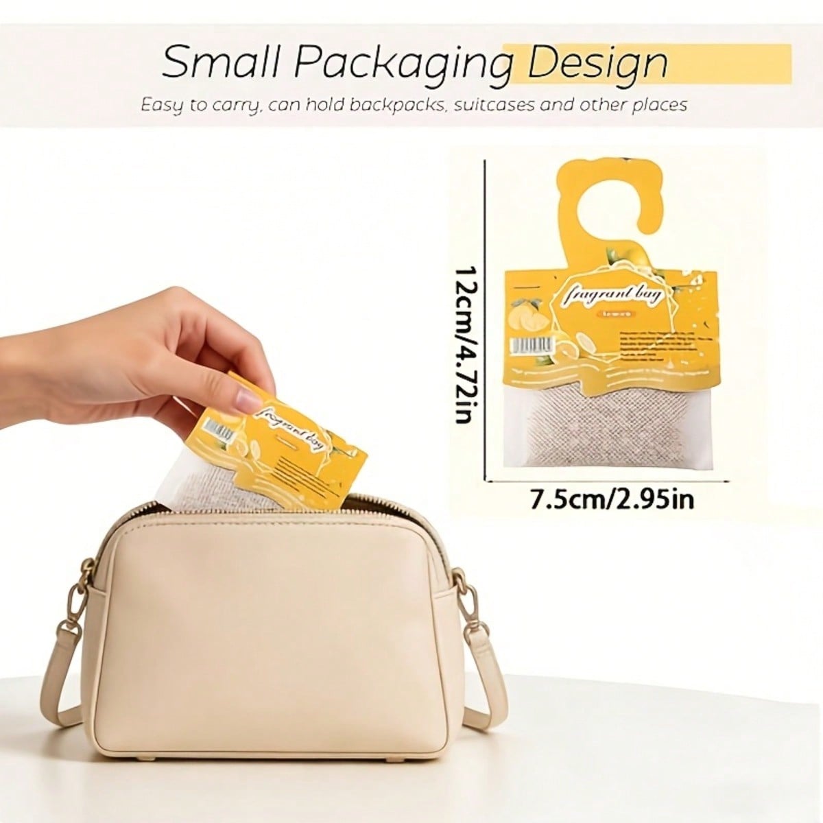 Hangende citroengeurende zakje - Home Fragrance Sachet recensie en prijs