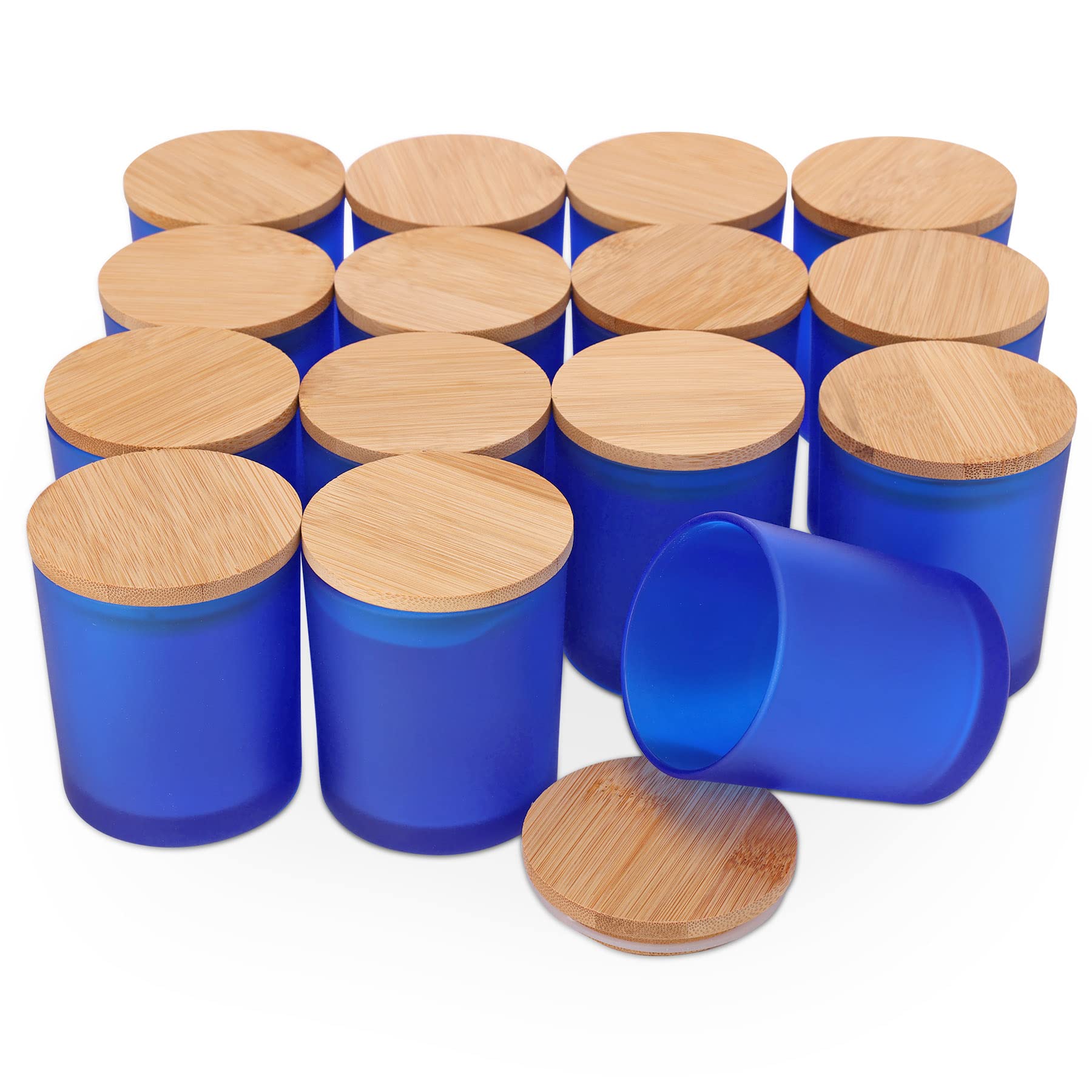6-Pack 6Oz Mat Amber Glazen Ka - Amber Jar Candle recensie en prijs
