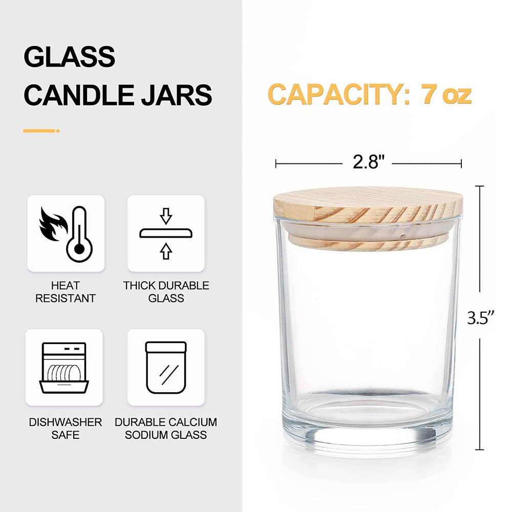 200 ml dikke kaarspotten voor  - Amber Jar Candle recensie en prijs
