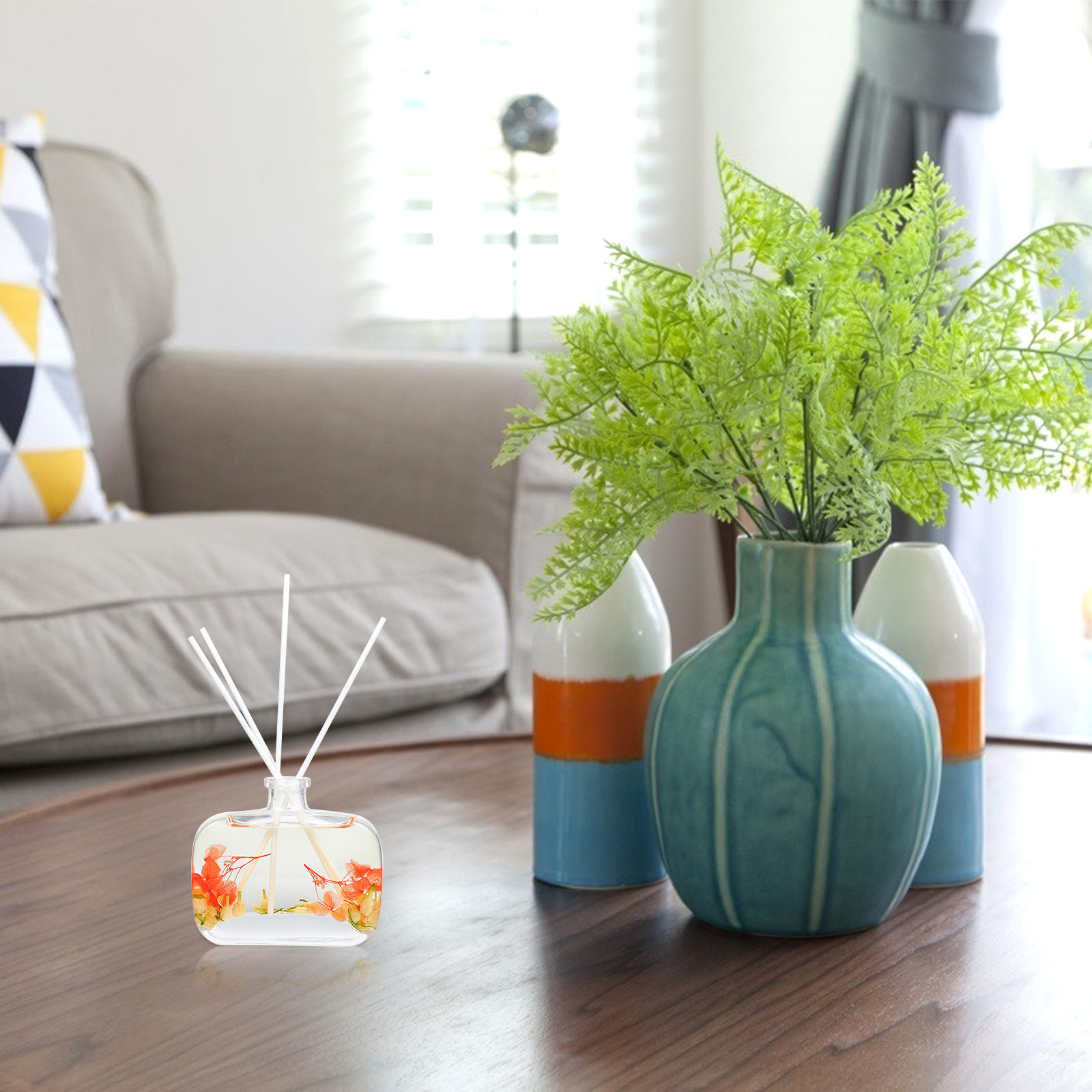 1Set Rattan Stick Aroma Oil Di - Home Fragrance Leather Diffuser recensie en prijs