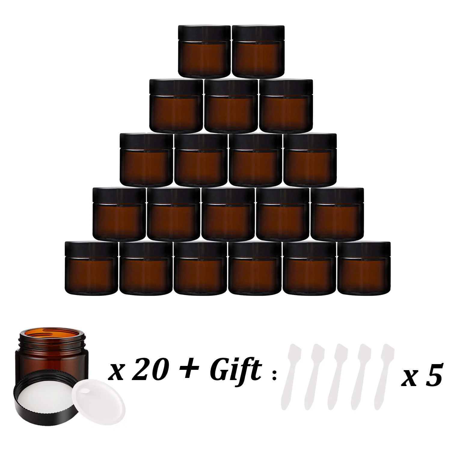 20 STKS Kleine Amber Glazen Po - Amber Jar Candle recensie en prijs